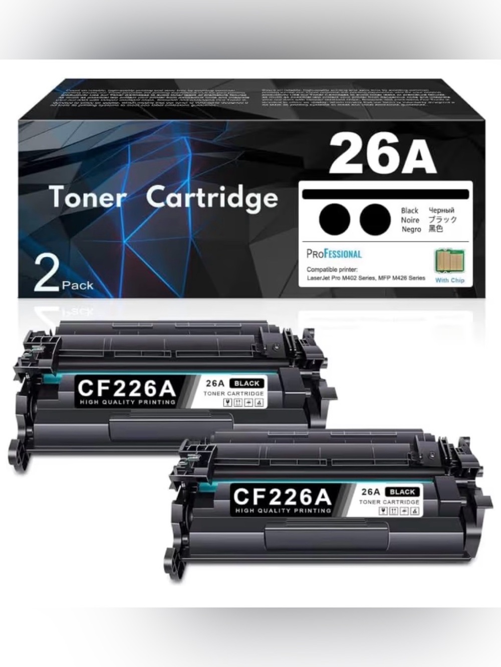 CF226A 26A Toner Compatible for HP LaserJet Pro M402 M426 M427 Series